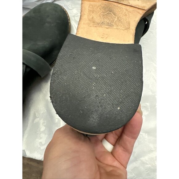 Free People Las Palmas Gray Ankle Boot Booties Size 37 US 6.5 Comfort - Picture 16 of 16